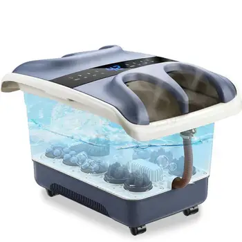 

Double couple foot bath heating constant temperature electric massage home automatic wash basin foot bath barrel artifact