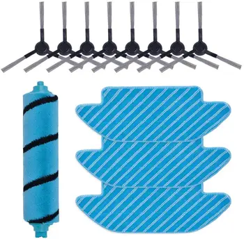 

Replacemen Main Brush Side Brush Mop Cloth for Cecotec Conga Excellence 4090