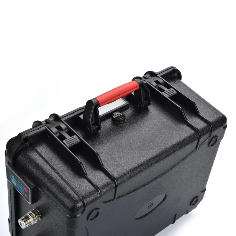 Водонепроницаемый 12V 100AH Lifepo4 батарея 100A BMS для 1000W судовых машинах инвертор аварийного Питание трицикл+ 10A Зарядное устройство