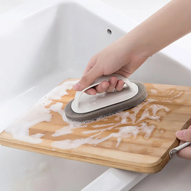 Нано губка Наждачная волшебная кухонная очистка от загрязнения щетка миска