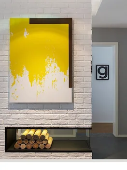 

Customized abstract large high-grade simple modern decorative painting corridor home large size frameless picture wall art