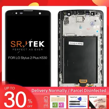 

ORIGINAL 5.7'' 1280x720 Display For LG Stylus 2 Plus K530 LCD with Touch Screen Digitizer Assembly Replacement Parts K530F K535
