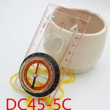 Открытый Кемпинг Пешие прогулки многофункциональные компасы Кемпинг направленный беговые походы Компас опорная плита линейка карта масштаб