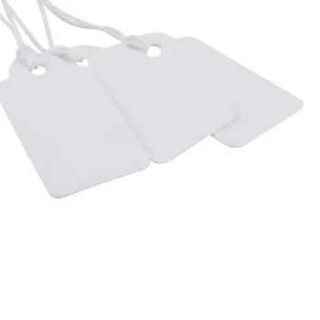 

White paper price tag 7cm (2-3/4") - 300
