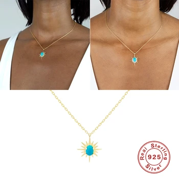 

925 Sterling Silver Minimalist Choker Chain Pendant Necklace For Lovers' Valentine's Day Clavicle Necklace Collares Jewelry