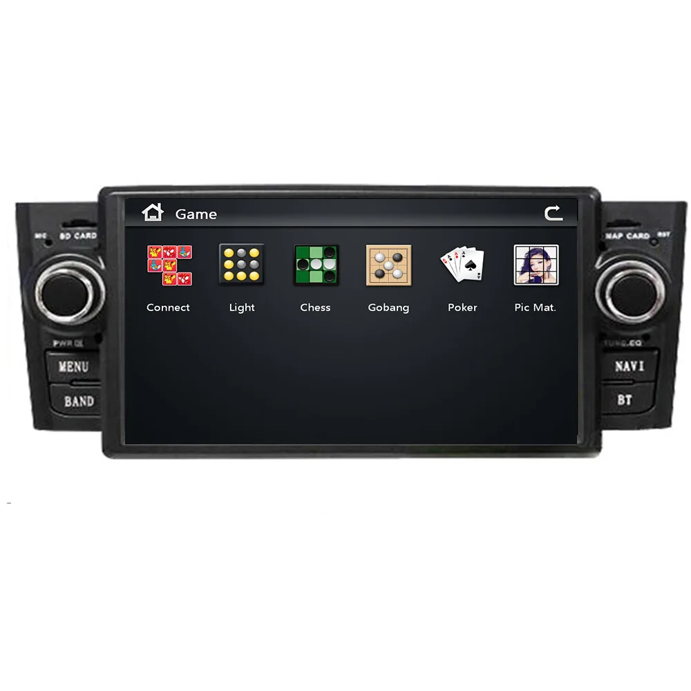 Автомобильный видеоплеер DVD для Fiat/Grande/Punto/Linea 2007 2012 3G GPS Navi Mirror Link DVR games WIFI