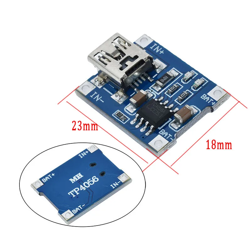 Умная электроника 5 в type c Micro USB 1A 18650 зарядная плата для литиевого аккумулятора с