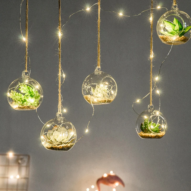 Us 12 74 51 Off Artificial Plants Creative Plant Kindergarten Ceiling Decorations With Light Aerial Shop Small Pendant Room Ceiling Hanging In