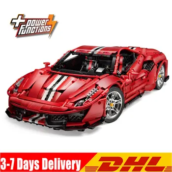 

Cada C61042 MOC Technic Master Series Italian Super Car 488 Racing Car Model Building Blocks Bricks Toy for Boys DIY Gifts