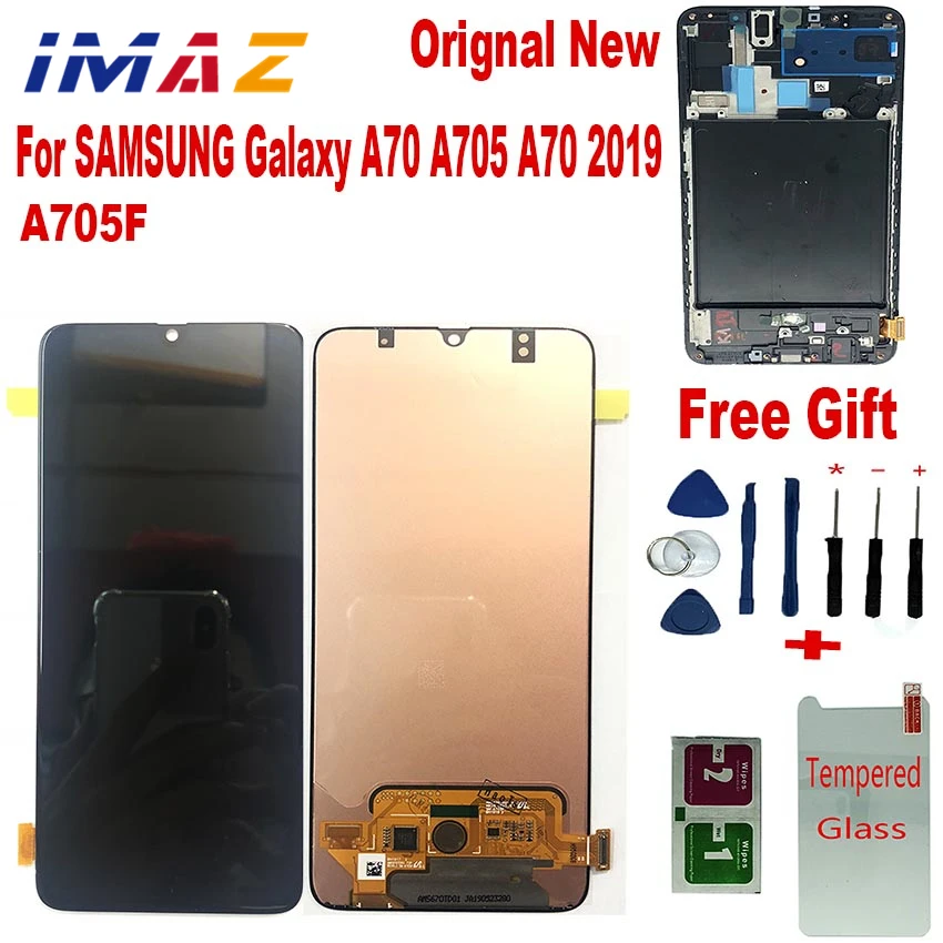 imaz-orignal-super-amoled-67-para-samsung-galaxy-a70-2019-a705-a705f-a705ds-assembleia-digitador-da-tela-de-toque-para-a70-lcd-quadro