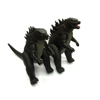 

2pcs/set Simulation Cartoon Movie Gojira Gomora Toys PVC Action Figure Dinosaur Model Items Monster Model Toys 18cm