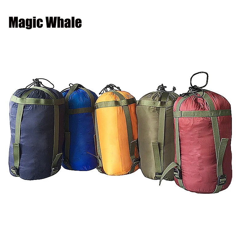 

1PC Outdoor Sleeping Bag Compression Sack Clothing Sundries Drawstring Storage Pouch Camping Equipment