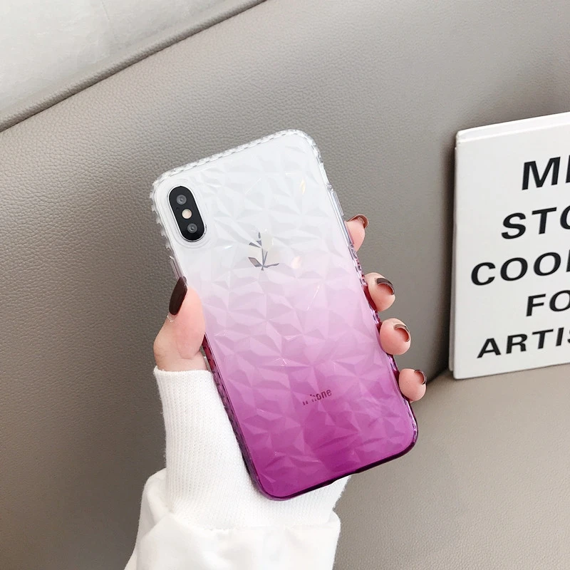 Блестящий Мягкий чехол из ТПУ для телефона Etui iPhone 11 Pro Max SE 2020 6 6S 7 8 Plus X XR XS мягкий