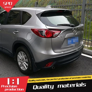 

For mazda CX-5 CX5 Spoiler High Quality ABS Material Car Rear Wing Primer Color Rear Spoiler For mazda CX-5 Spoiler 2013-2015