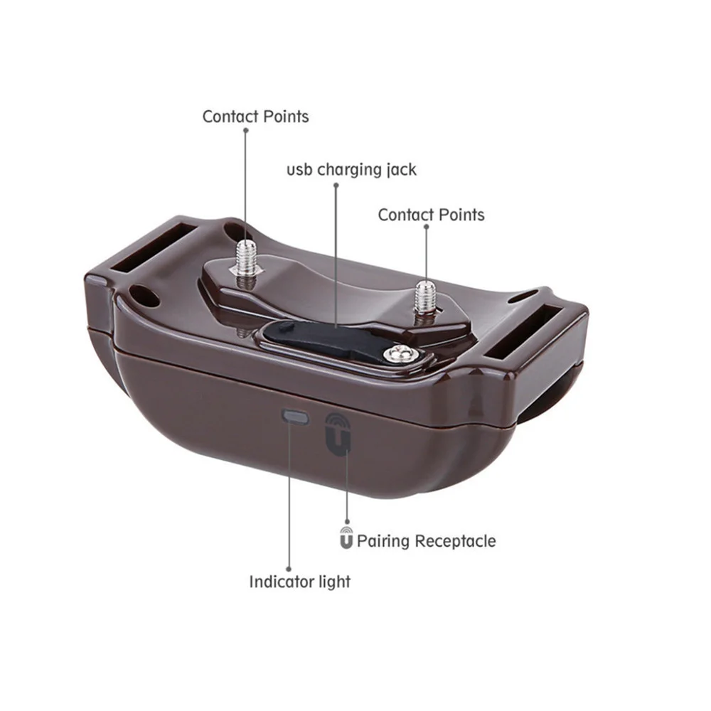 600m Long Distance Safe Training Equipment For Pet Dogs Remote Control Rechargeable Training Dog Collar With Shock Vibration
