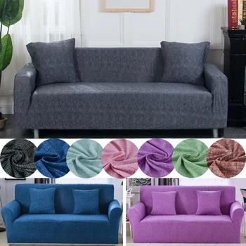 

Stripe Sofa Covers For Living Room Set Corner Sofa Cover Spandex L Shape 1/2/3/4 Universal Sofa Slipcover Stretch Elastic New