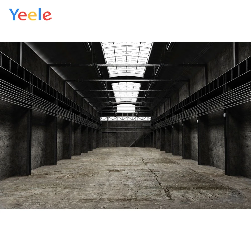 Yeele Grunge Style Factory building Scenery Wedding Portrait Photography Backgrounds Photographic Backdrops For Photo Studio | Электроника