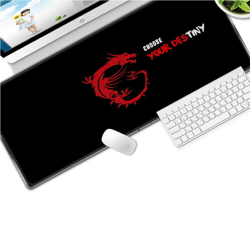 Игровой коврик для мыши IRed Dragon Series высокая скорость 700*300 мм игровой с красным