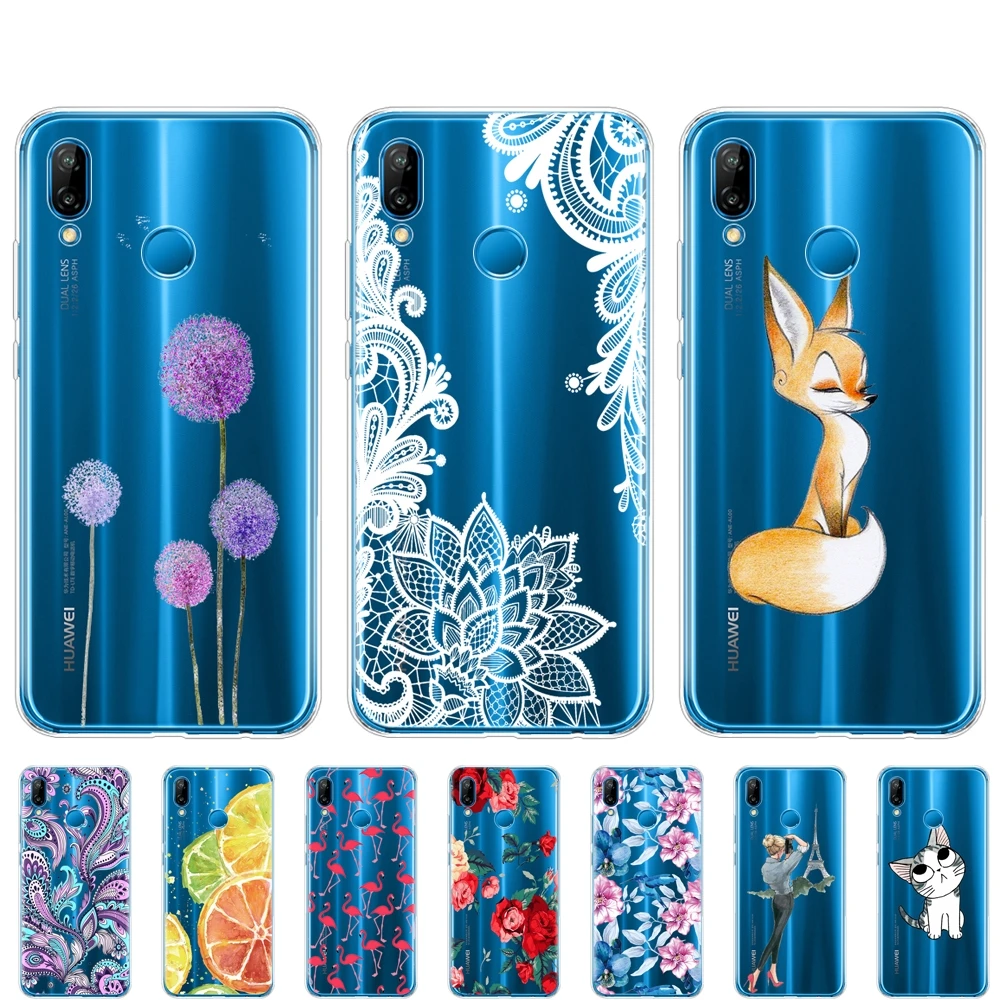 Силиконовый чехол для Huawei P20 Lite 5 84 &quotHuawei Pro мягкий телефона HUAWEI P 20 задняя крышка