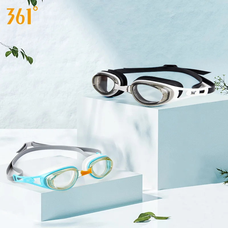 361 Myopia Professional Swim Goggles UV Protection Bathing Diving Glasses Anti Fog Adult Waterproof UV Protection Swim EyeWear iron bicycle riding glasses myopia discoloration wind and ultraviolet protection