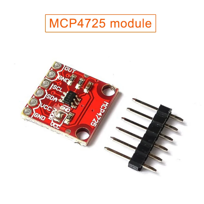 1 шт. модуль макетной платы MCP4725 I2C DAC OD889