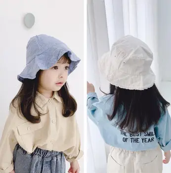 

2020 New Style Girls Boys Shirt Spring Cotton Fashion Kids Top 1-6t PO167