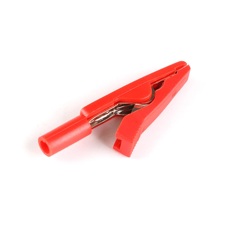 5Pcs Alligator Clips Crocodile Clips With 2mm Socket Banana Jack Test Clamp Wire Clip