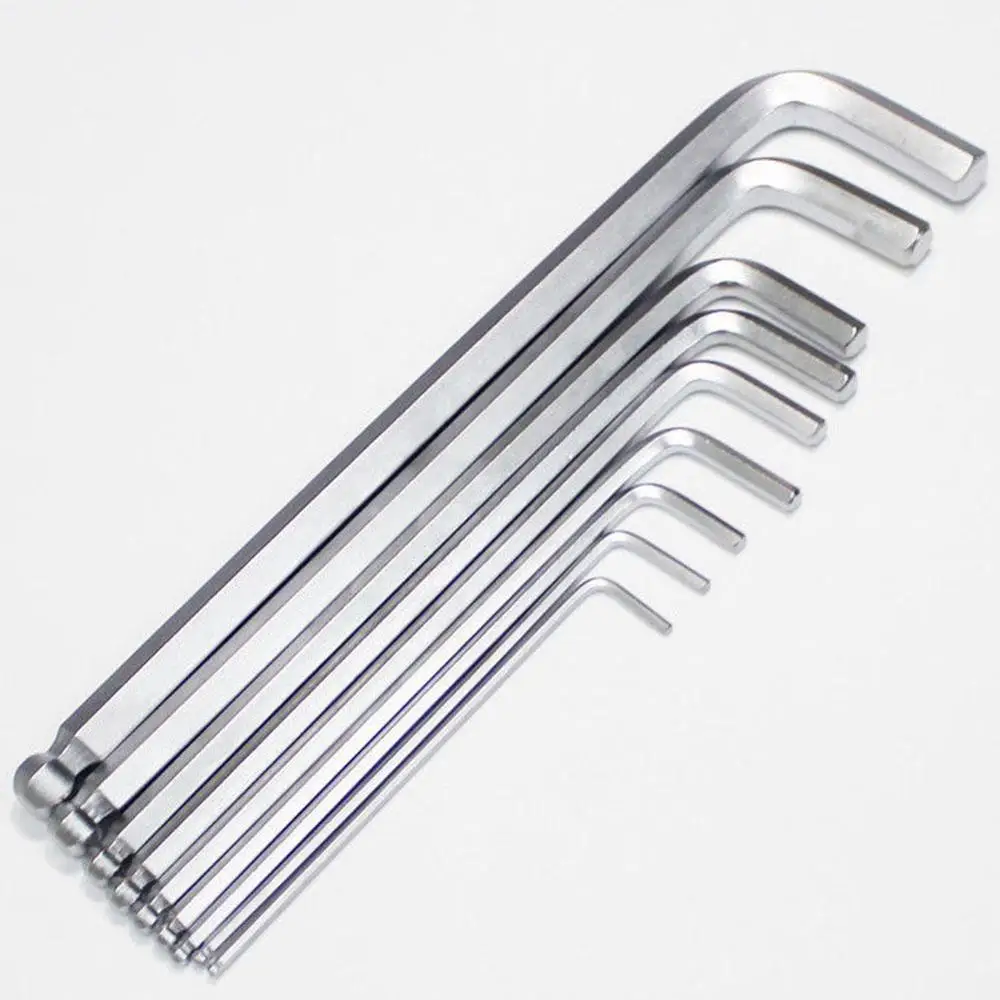 

Durable Ball End Hex Wrench Allen Key Hand Tools Kits Accessories