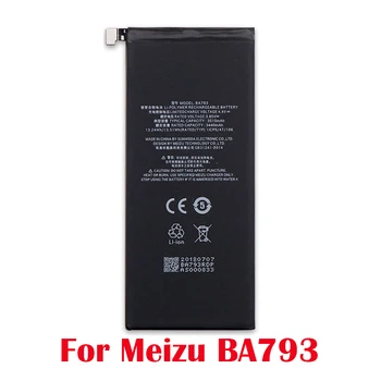 

100% Original 3510mAh BA793 New Battery For Meizu Pro 7 Plus Newly Production High Quality Battery+Tracking Number