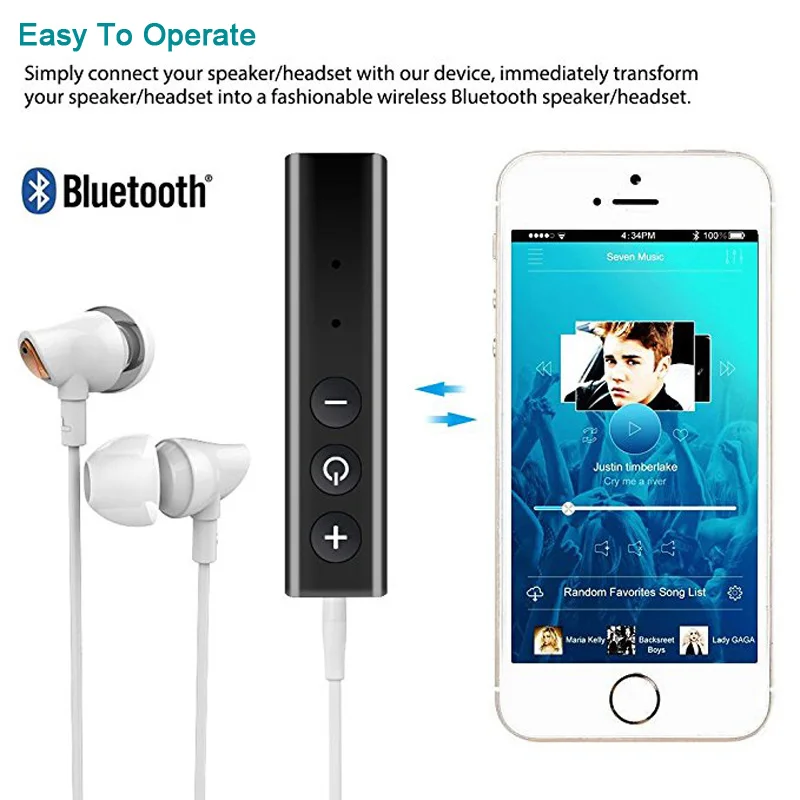 5,0 aptX Bluetooth приемник аудио AUX 3,5 мм разъем стерео громкой связи Автомобильный Комплект передатчик музыка беспроводной адаптер A2DP для наушник... 5,0 aptX Bluetooth приемник аудио AUX 3,5 мм разъем стерео громкой связи Автомобильный Комплект передатчик музыка беспроводной адаптер A2DP для наушник...