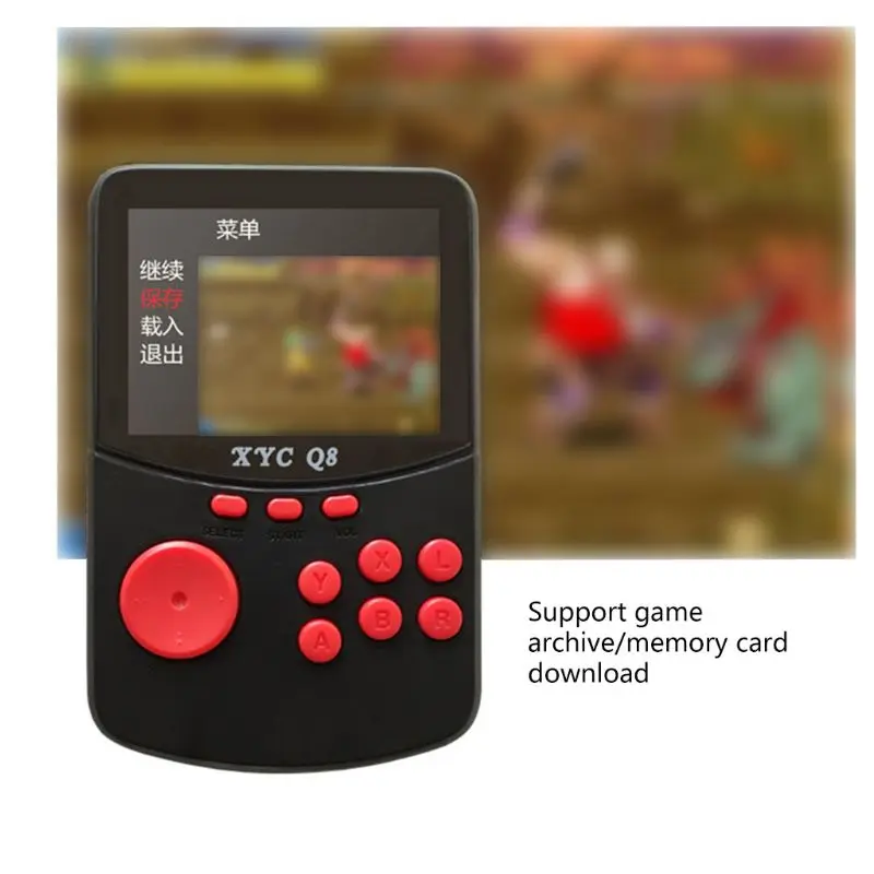 Ретро портативная консоль для видеоигр NES \ SNES MAME MD GBA XYC Q8 аркадная