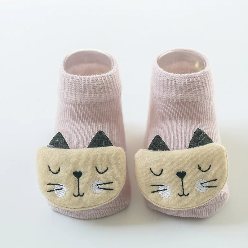 Paire de chaussettes en coton à motif pour bébé