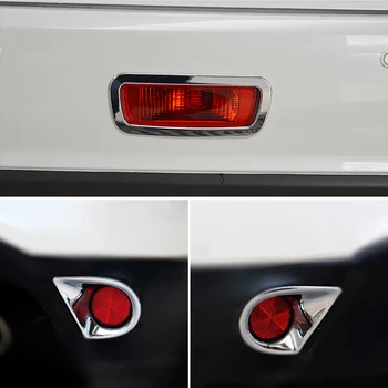 

Fit For Mitsubishi Outlander Sport ASX RVR 2013-2016 ABS Car Accessories Rear Fog Light Lamp Cover Trim 2pcs