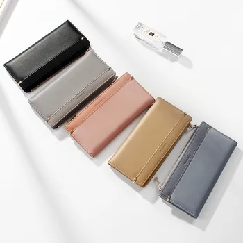 

Fashion Ladies Purse Card Holder Bag Long Zipper Wallet