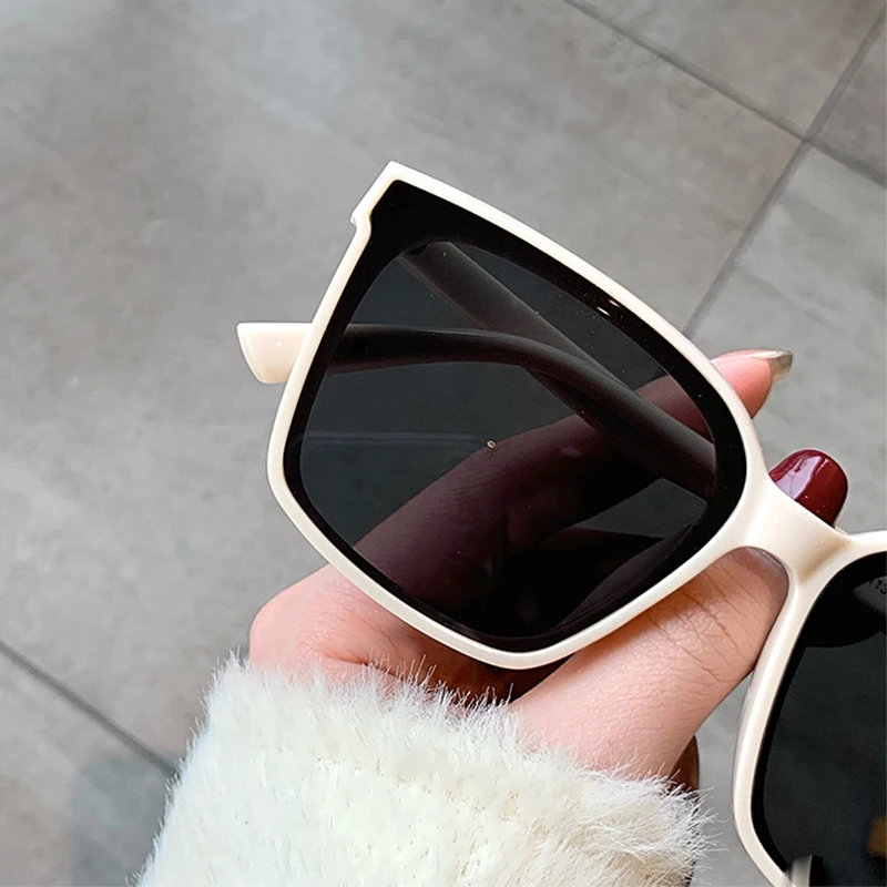 Vintage Women's Sunglasses Men Outdoor Sun Glasses Square Oversizes Eyeglasses 2021 New Fashion Goggles rectangle sunglasses