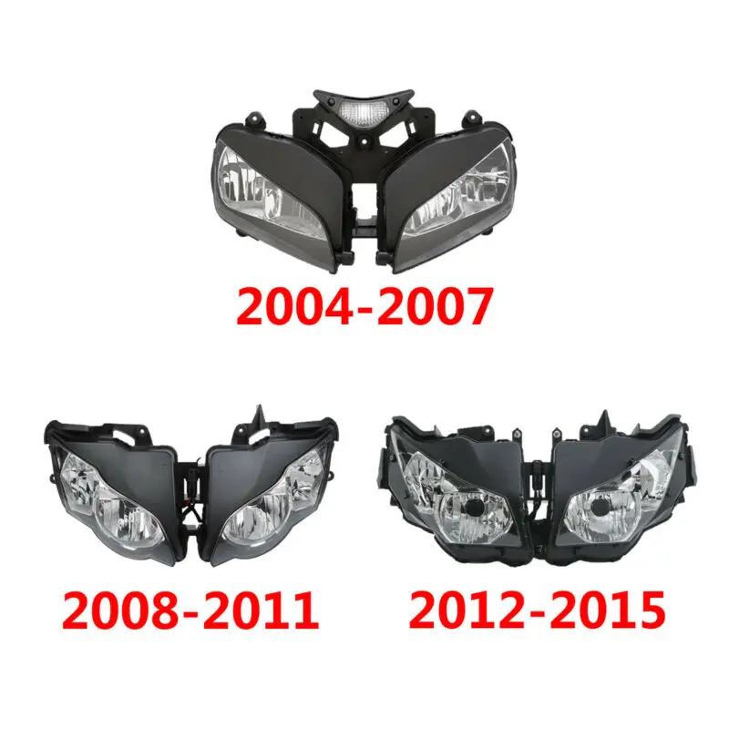 Передние фары для мотоцикла лампы сборка для Honda CBR1000RR CBR 1000RR 2004-07 08-11, 12-15 лет