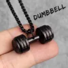 Black Dumbbells