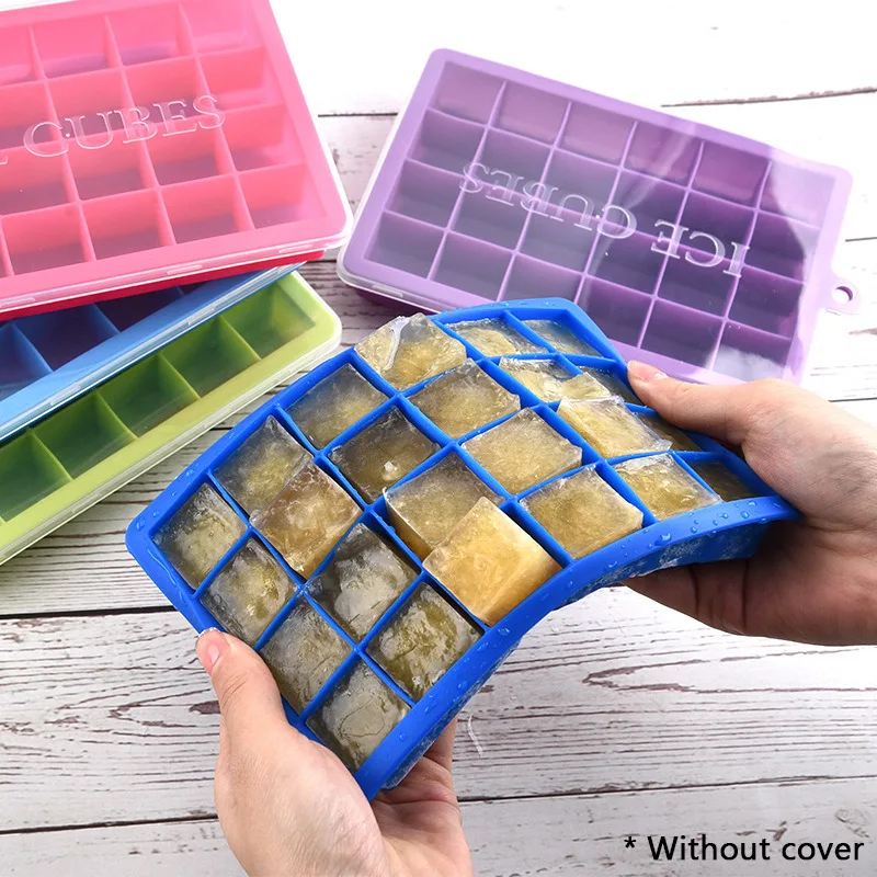 15/24 Silicone Ice Cube Tray Mold Party Bar Drink Whiskey Cocktail Chocolate Cream Maker Box | Дом и сад