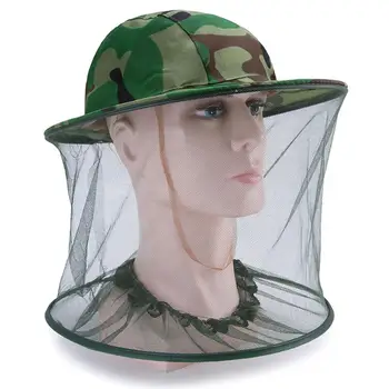 

Outdoor Insect Bee Mosquito Resistant Bug Net Mesh Head Face Protector Cap Hat