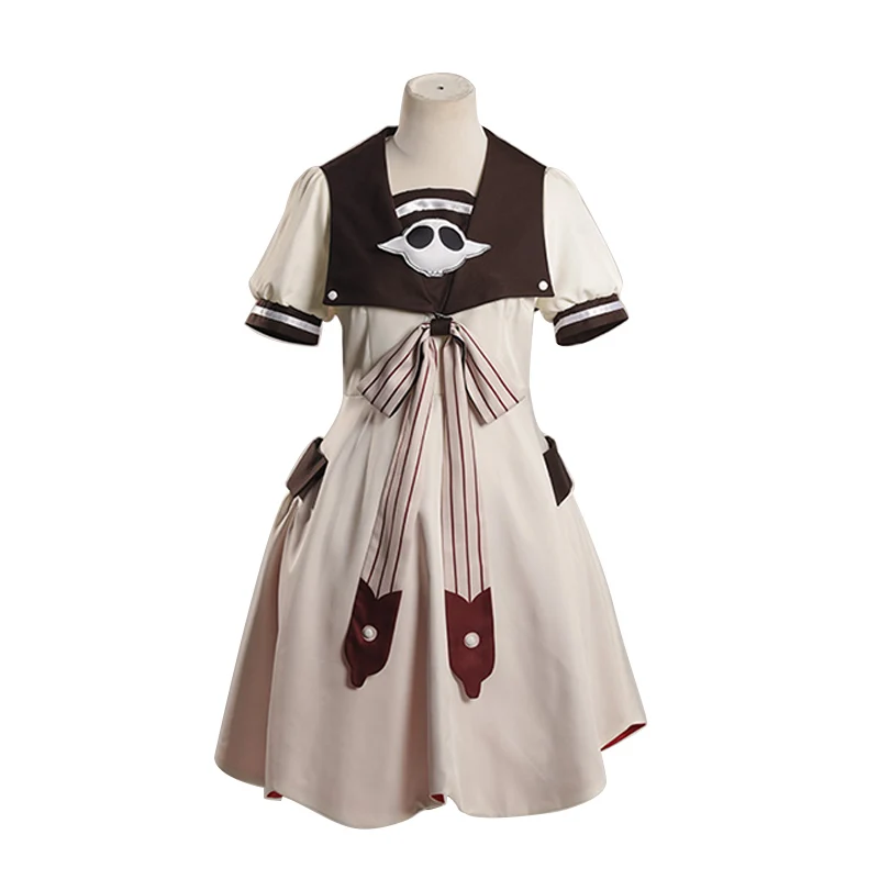 Anime Cosplay Toilet-Bound Hanako-kun Costume Jibaku Shounen Hanako kun Nene Yashiro Dress Hair Akane Aoi Wig Disfraz Women Girl cute halloween costumes