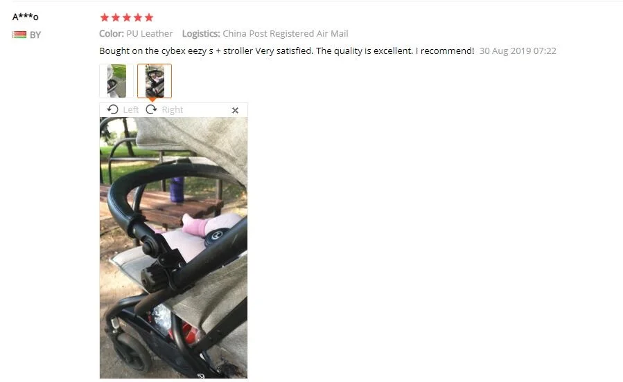 Stroller Accessories Armrest for cybex Eezy handrest Bumper Handrail High Quality PU leather for Cybex S Twist buggy accessories