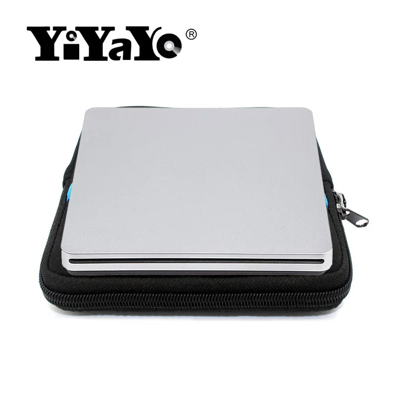 YiYaYo USB2.0 Внешний Оптический привод CD/DVD RW слот в горелке 8X DVD ROM тонкий портативный