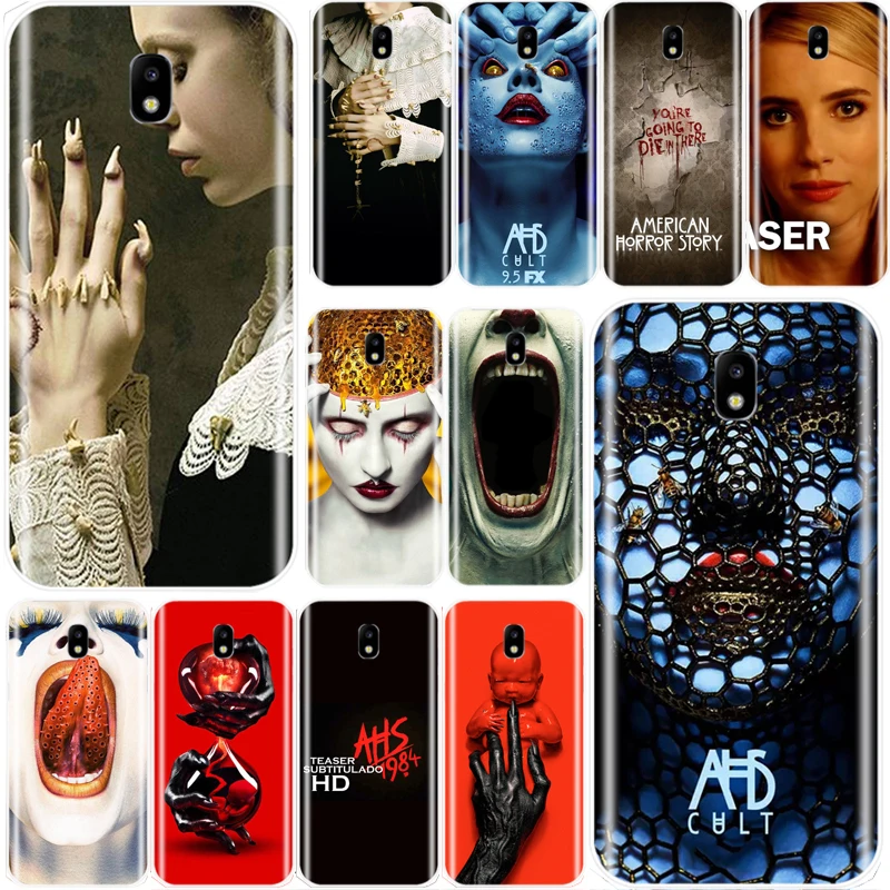 

TV American Horror Story Cover TPU Phone Case For Samsung Galaxy J5 J6 J8 2018 J3 J5 J7 2017 J7MAX J5 J7 2016 J3PRO