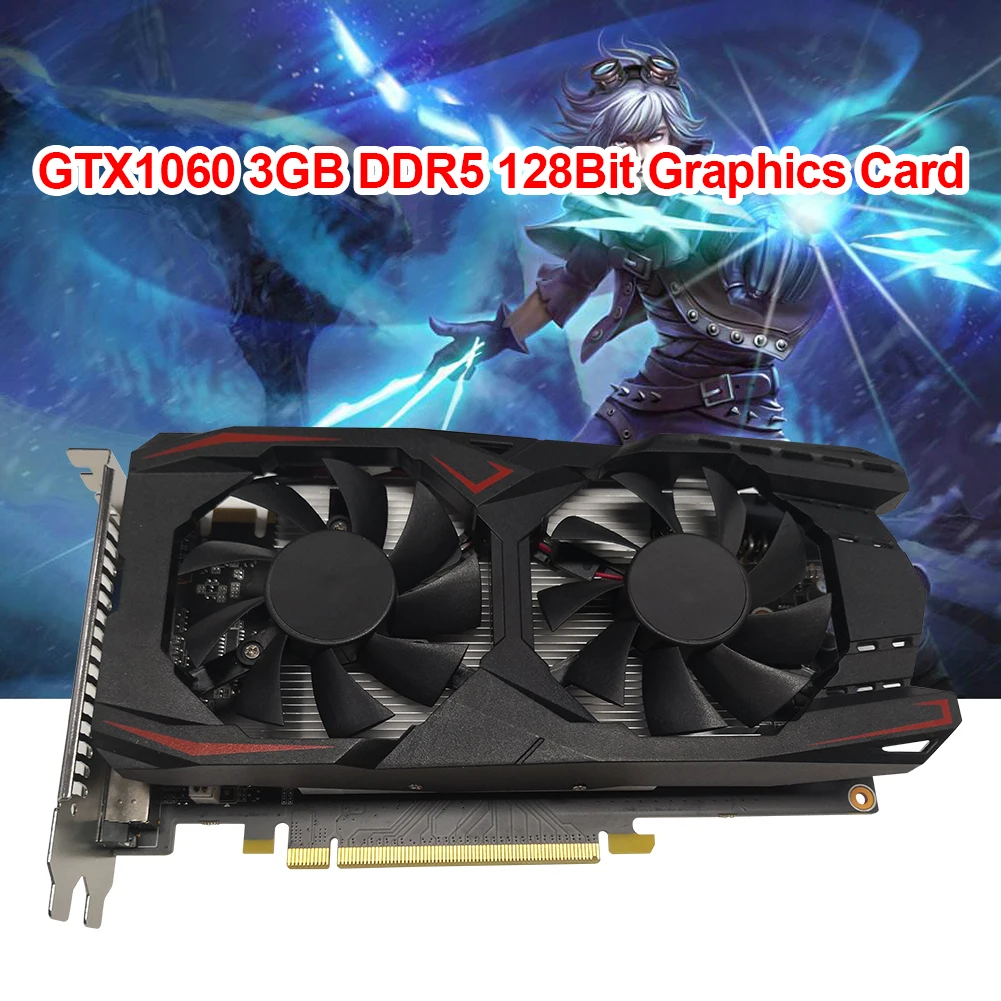 display card for pc GTX550TI 1.5GB DDR5 192BIT Gaming Video Card Desktop Computer PC Graphics Card with Dual Cooling Fan best video card for gaming pc