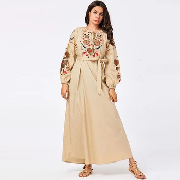 

Abaya Dubai Arabic Hijab Muslim Dress Turkish Islam Kaftan Morocco Caftan Omani Robe Musulmane Arabe Dresses Vestidos Compridos