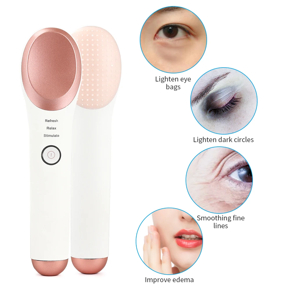 Electric Eye Meter Eye Massager Hot & Cold Vibration Massager Eye Lifting dark circles eye bags edema Wrinkle Remover Eye Tool