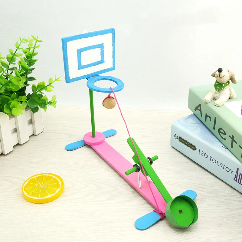 

DIY Principle Maker Handmade Shooting Men And Women Children Science And Technology Lever Small Production Material Educational