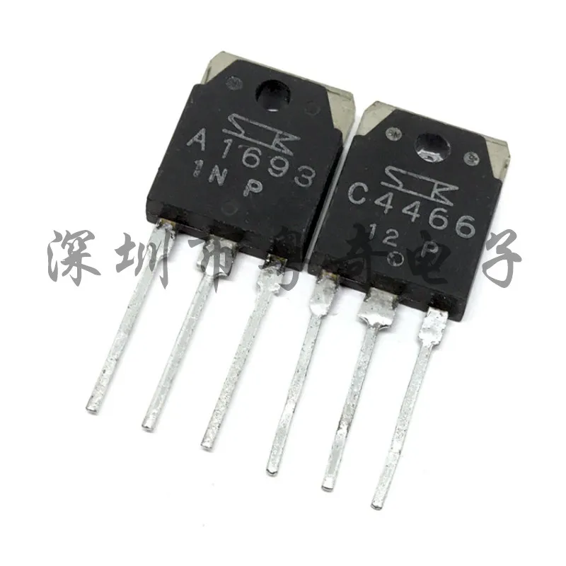 2pairs High power diode triode Sanken 2SA1693 2SC4466 TO-3P Audio Power Amplifier tube New HIFI amplifier SK C4466 A1693 | Электроника