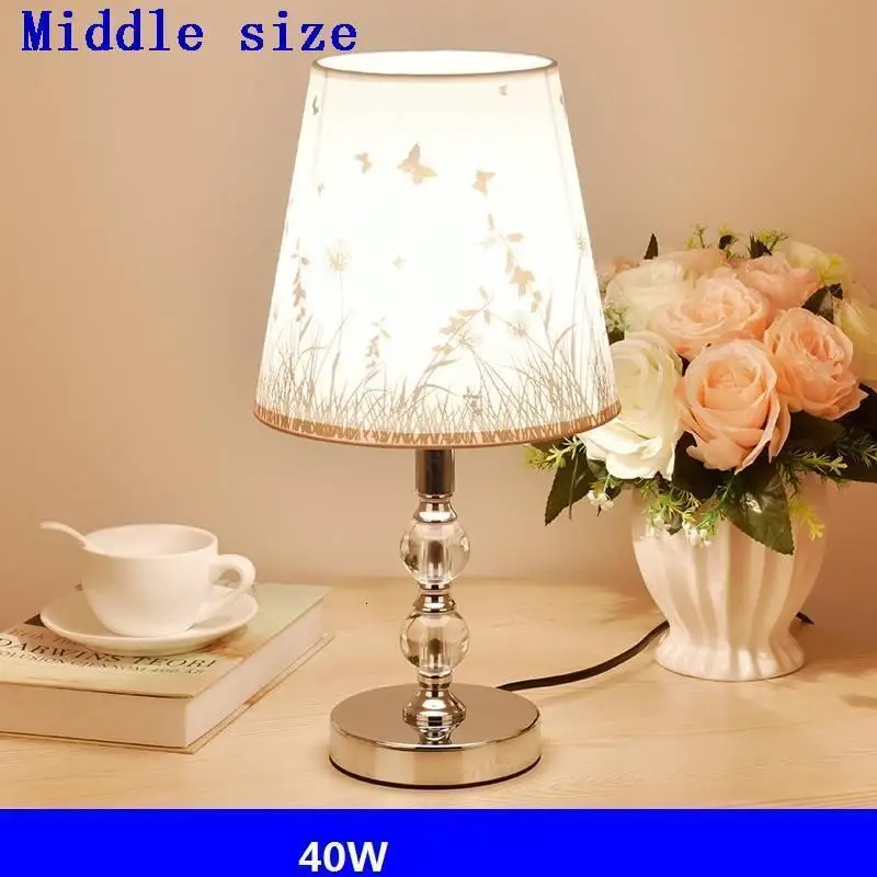 Decoracao Каса Свадьба Chambre Fille Schemerlamp Европейский Para El Dormitorio Lampara De Mesa Deco демисезонный Настольный светильник прикроватный