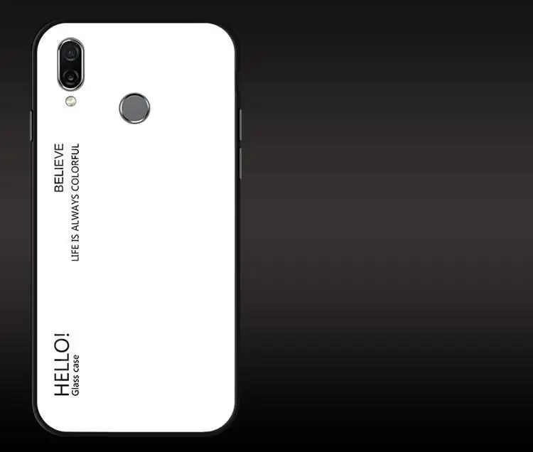 Глянцевый чехол из закаленного стекла для Xiaomi mi 9 SE 8 A2 Lite Max3 mi x3 6X9 T Pro Red mi K20 Note 7 5 6 Pro 6A 7A 5Plus градиентный чехол